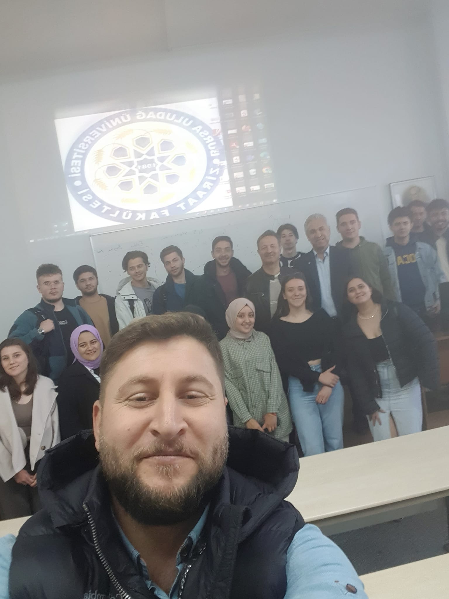 ZİRAAT FAKÜLTESİ ÖĞRENCİLERİNE ODAMIZI TANITTIK.