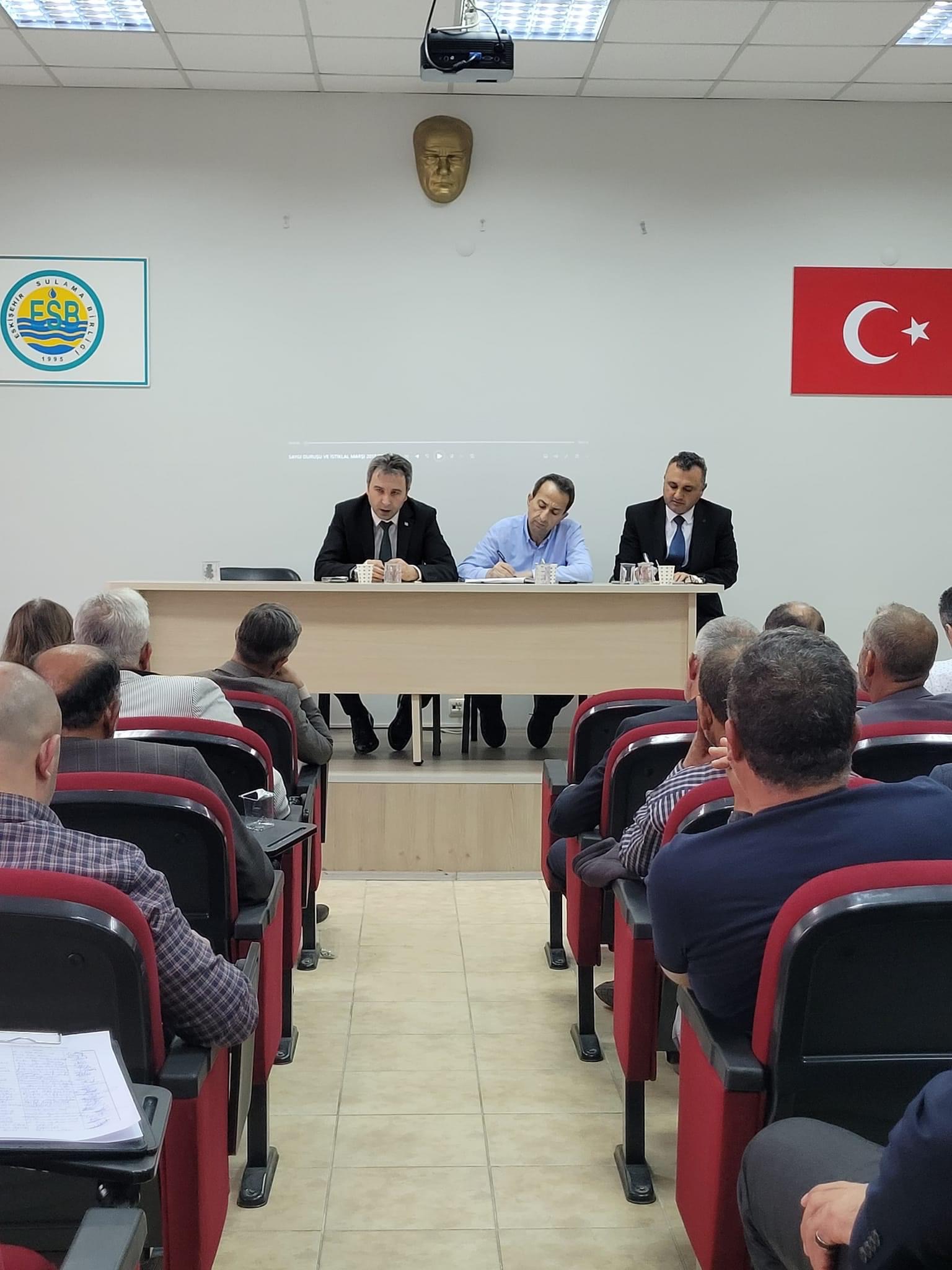 SULAMA BİRLİK TOPLANTISI -KURAKLIK AMACIYLA