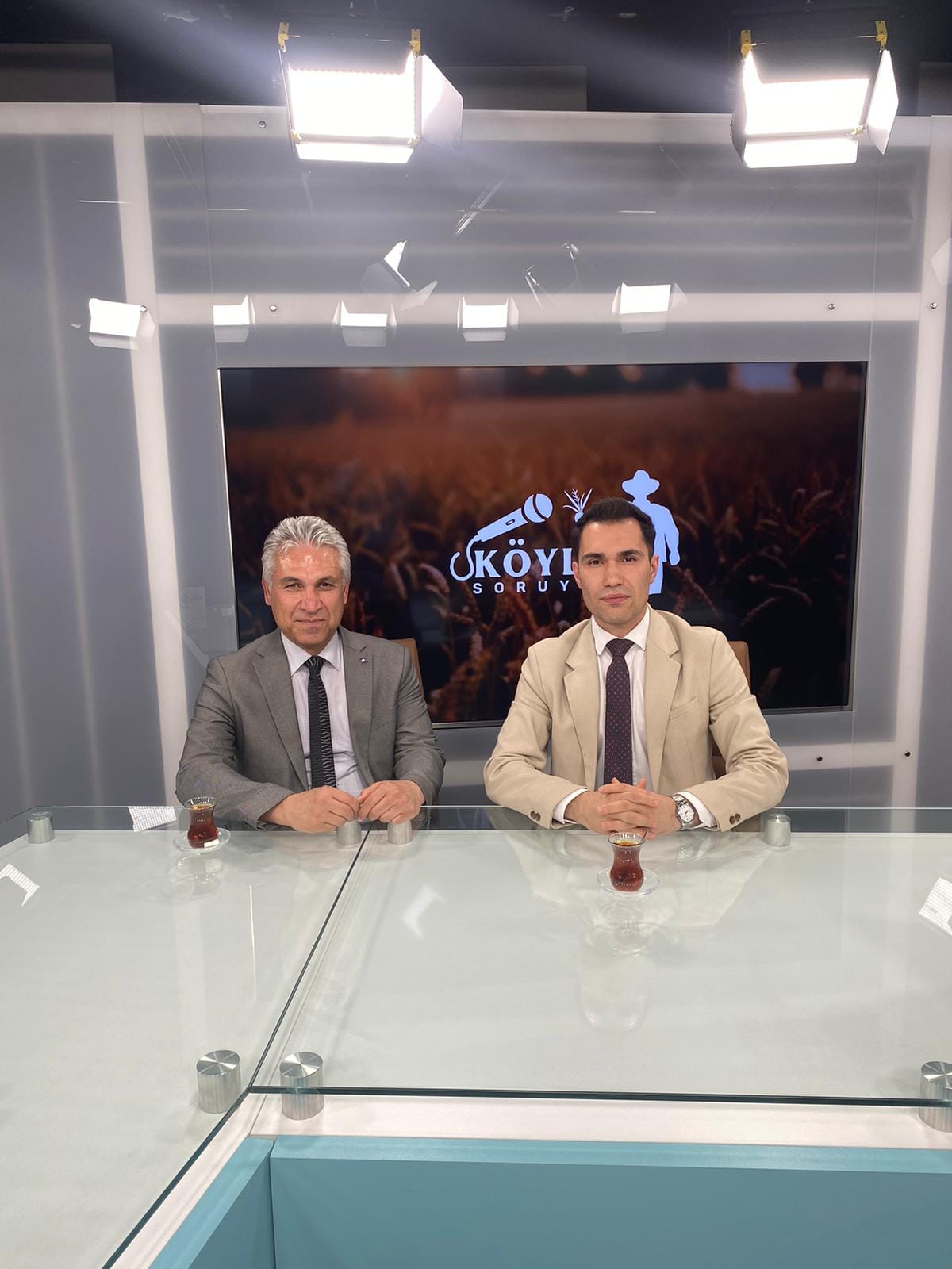 ŞUBE BAŞKANIMIZ "KÖYLÜ SORUYOR" PROGRAMININ CANLI YAYIN KONUĞU OLDU 