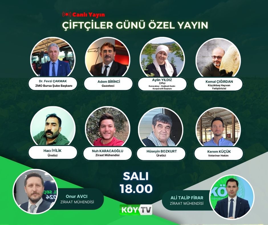 ŞUBE BAŞKANIMIZ "KÖYLÜ SORUYOR" PROGRAMININ CANLI YAYIN KONUĞU OLDU