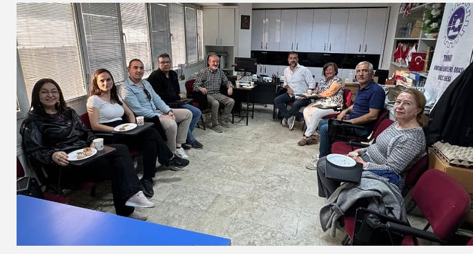 ZİRAAT MÜHENDİSLERİ ODASI, KİMYA MÜHENDİSLERİ ODASI VE GIDA MÜHENDİSLERİ ODASI İLE ORTAK TOPLANTI