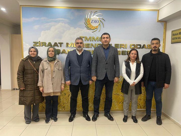 ADIYAMAN SERT KABUKLU MEYVELER ARAŞTIRMA ENSTİTÜSÜ'NÜN ŞUBEMİZE ZİYARETİ