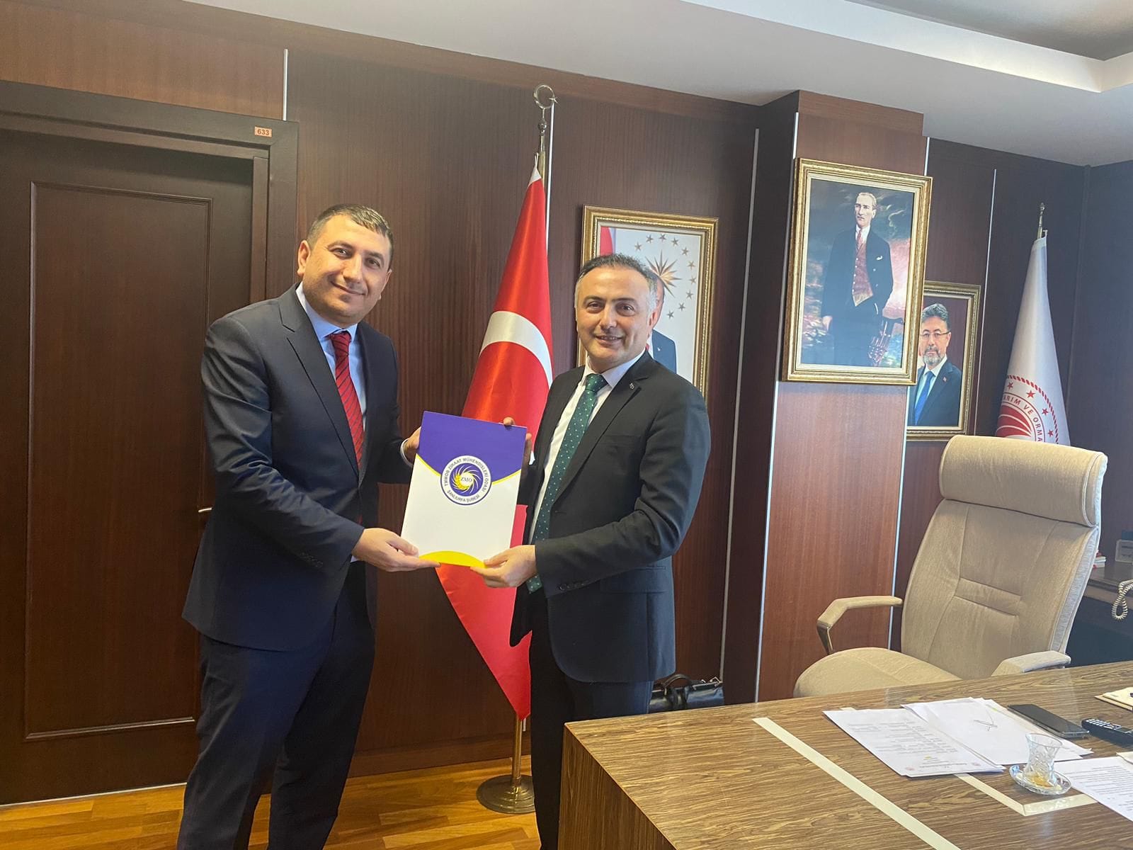 TARIM VE ORMAN BAKANLIĞI'NA ZİYARET