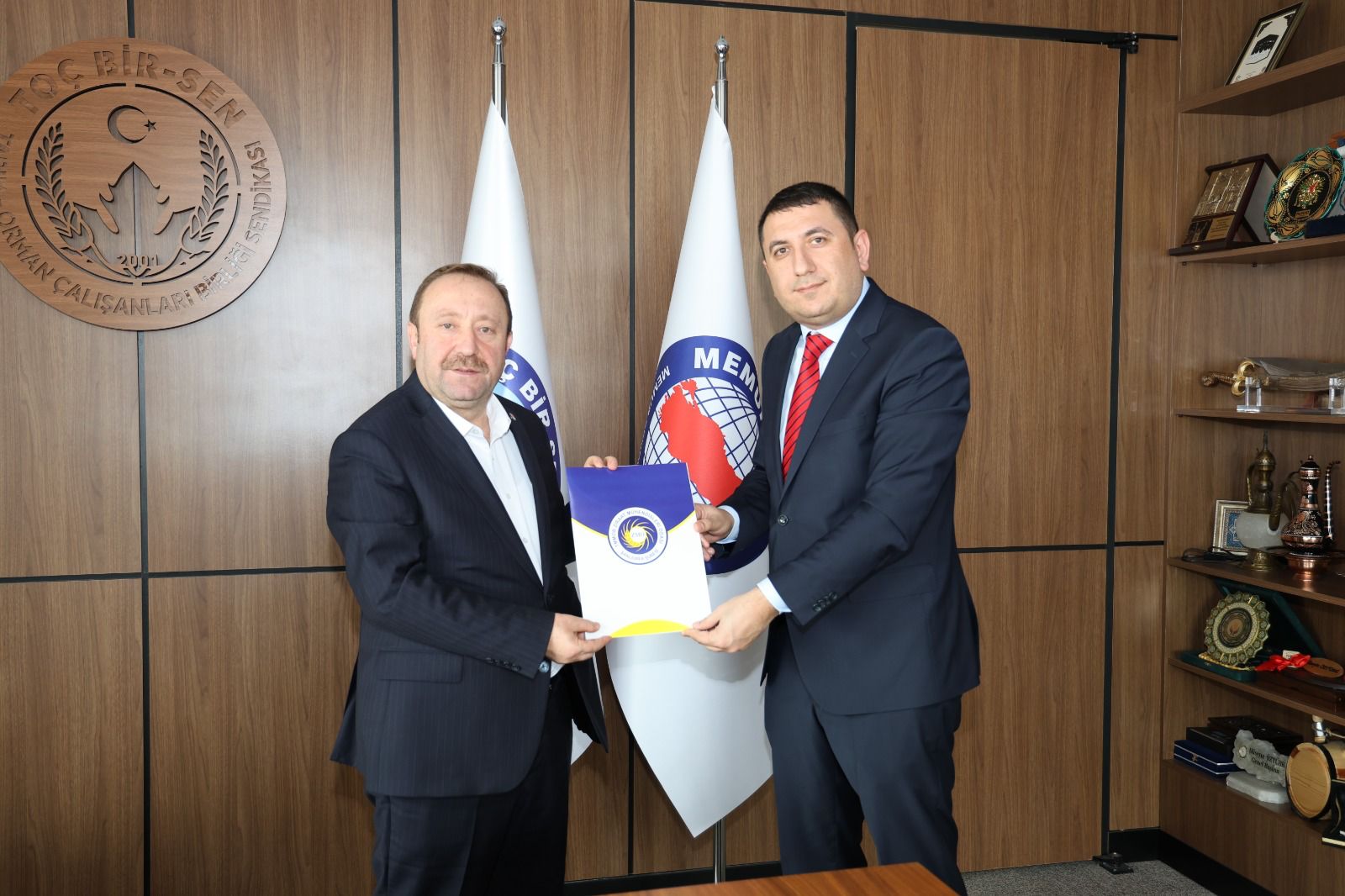 TOÇ BİR-SEN GENEL BAŞKANINA ZİYARET