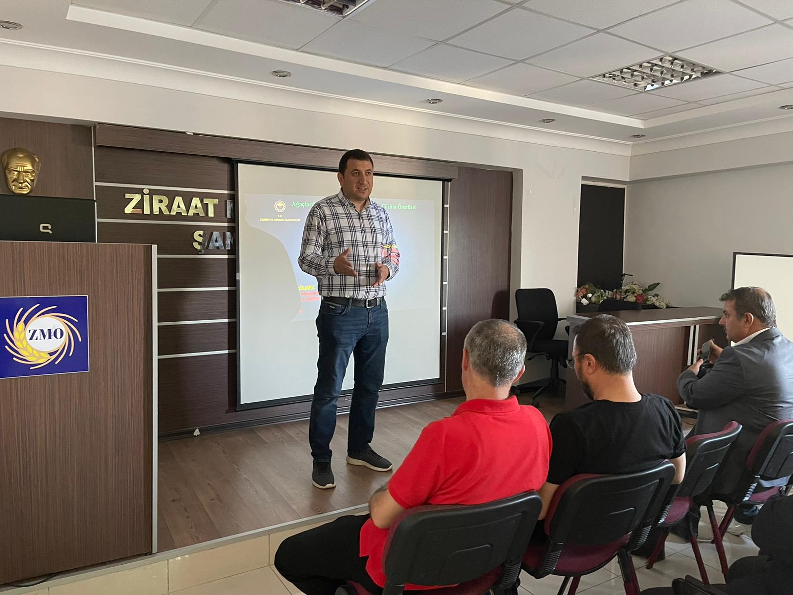 "AĞAÇLARDA ANİ KURUMAYA NEDEN OLAN ETMEN VE ÇÖZÜM ÖNERİLERİ" EĞİTİMİ 