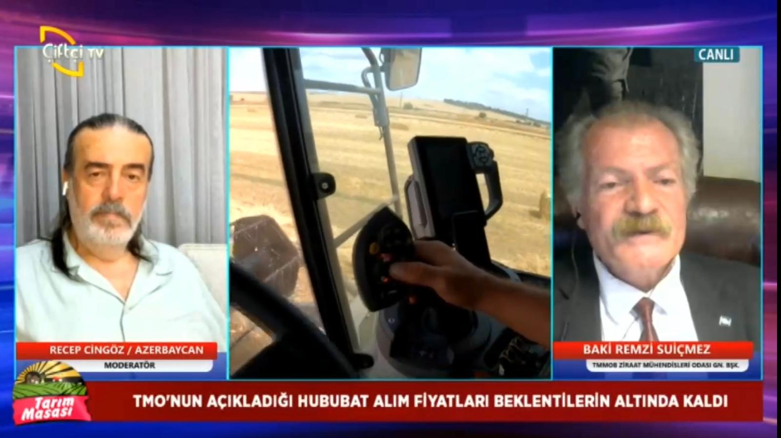 ÇİFTÇİ TV- "TARIM MASASI" PROGRAMI