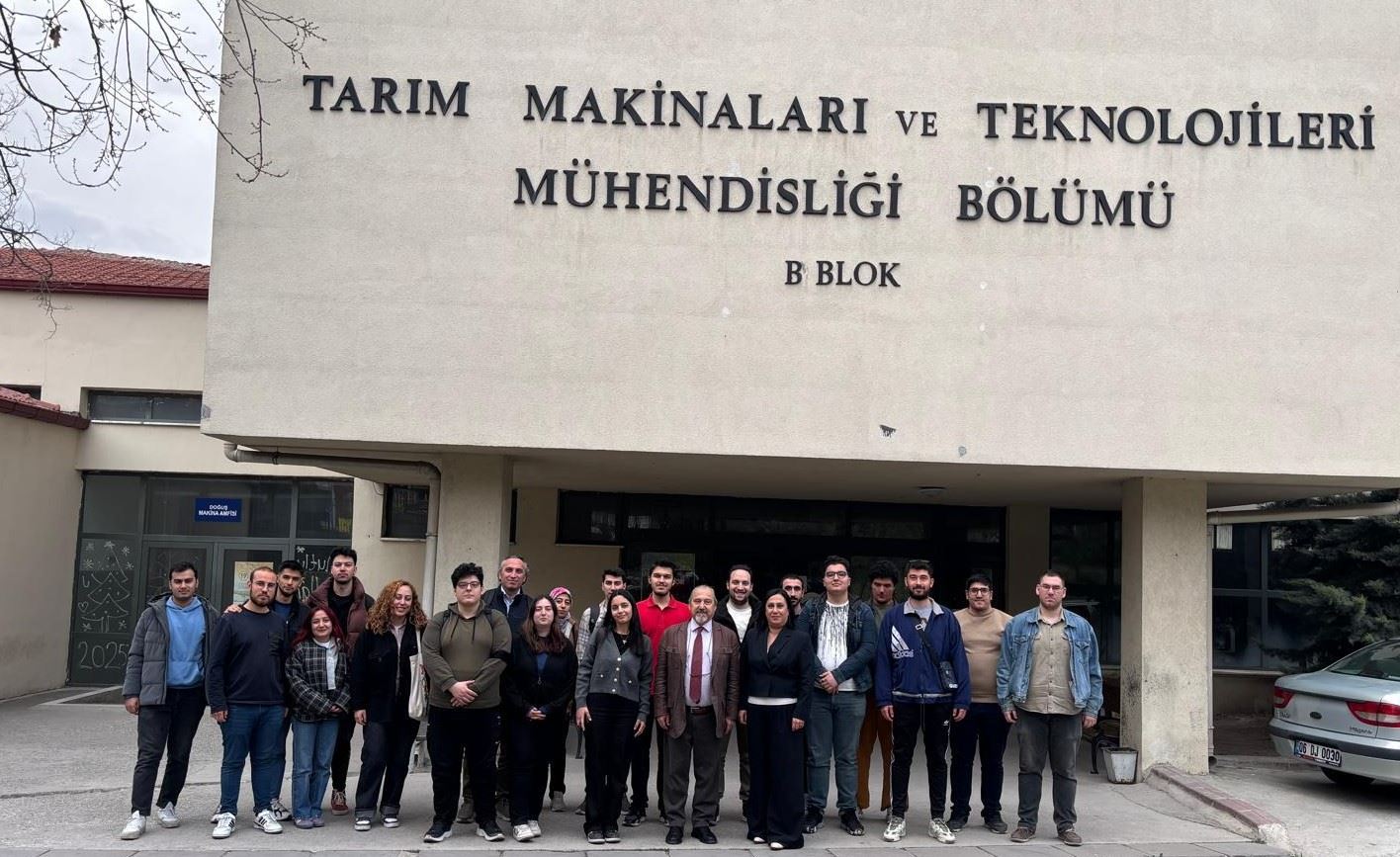 ANKARA ÜNİVERSİTESİ ZİRAAT FAKÜLTESİ "MESLEK YAŞAMINA UYUM" DERSİNE KATILDIK