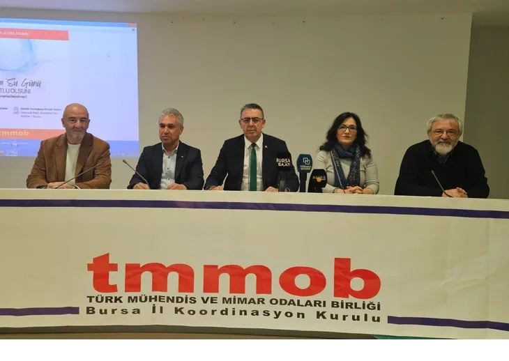 BURSAPORT: FEVZİ ÇAKMAK: 'SU KITLIĞI ÇEKEN ÜLKELER SINIFINA DÜŞECEĞİZ' 22 MART 2025