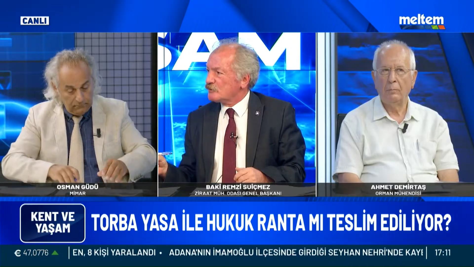 MELTEM TV – “OSMAN GÜDÜ İLE KENT VE YAŞAM” PROGRAMI