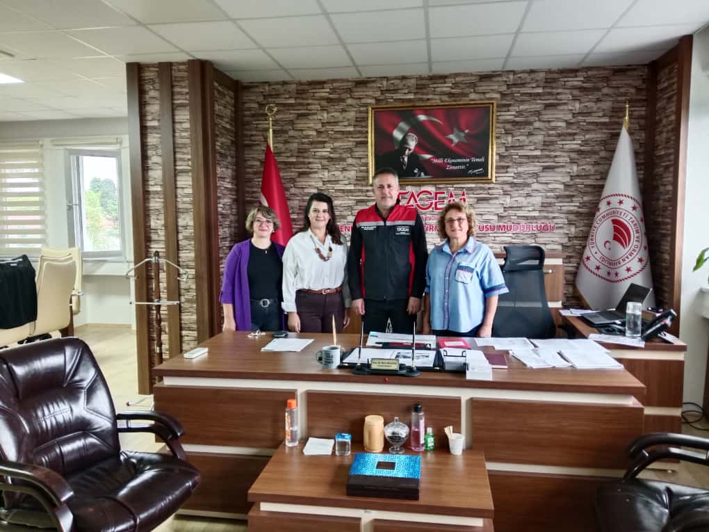 KARADENİZ TARIMSAL ARAŞTIRMA ENSTİTÜ MÜDÜRLÜĞÜ'NE ZİYARET