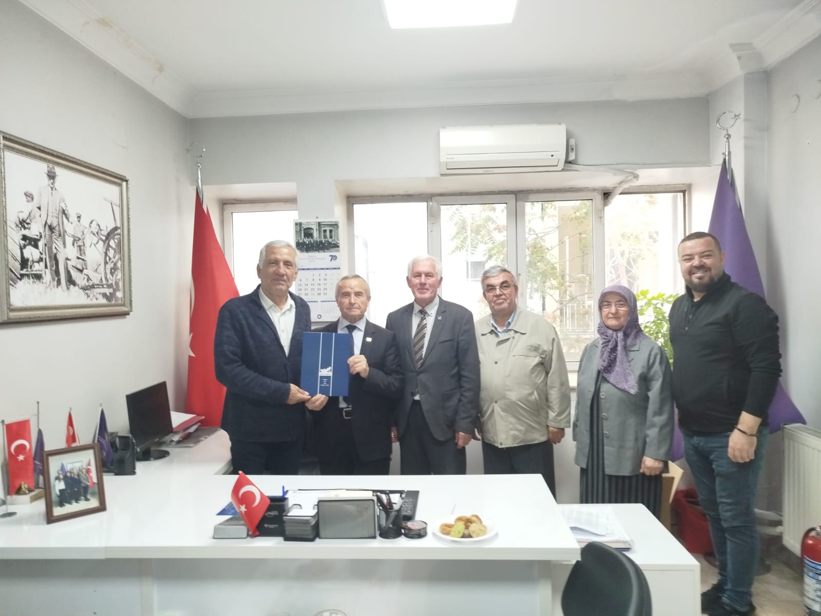 MİLLET PARTİSİ'NİN ODAMIZA ZİYARETİ