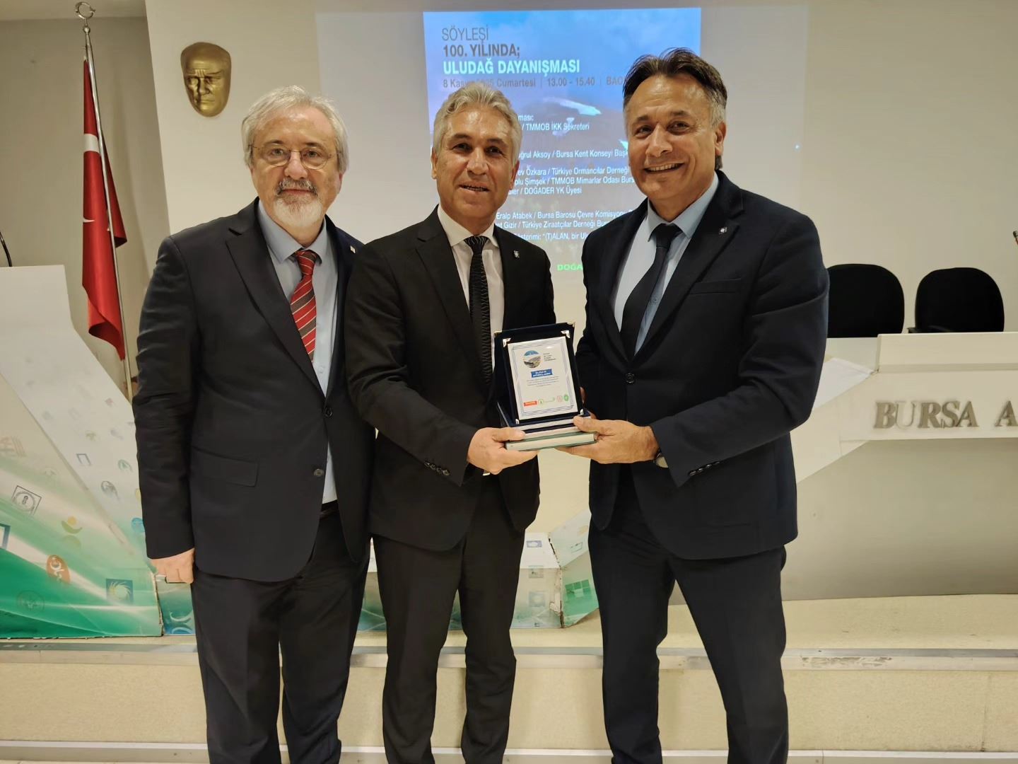 100. YILINDA ULUDAĞ DAYANIŞMASI SÖYLEŞİSİ DÜZENLENDİ.