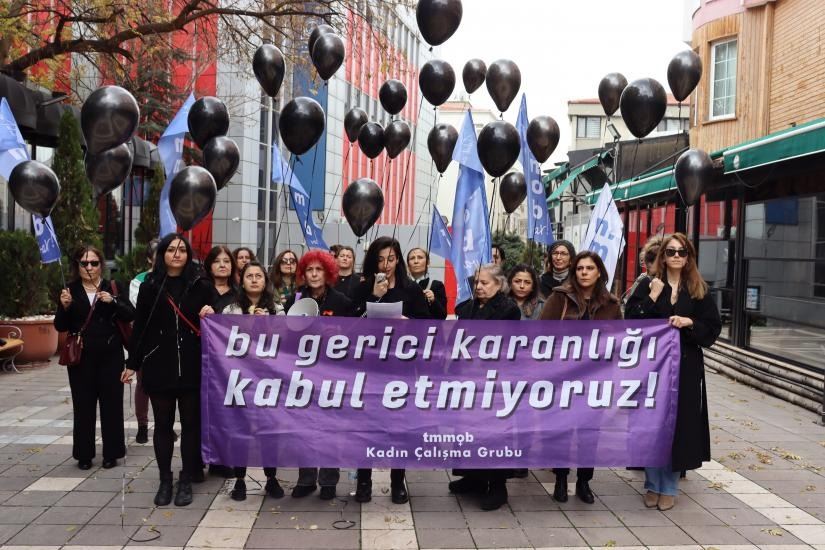 25 KASIM ULUSLARARASI KADINA YÖNELİK ŞİDDETLE MÜCADELE GÜNÜ BASIN AÇIKLAMASI