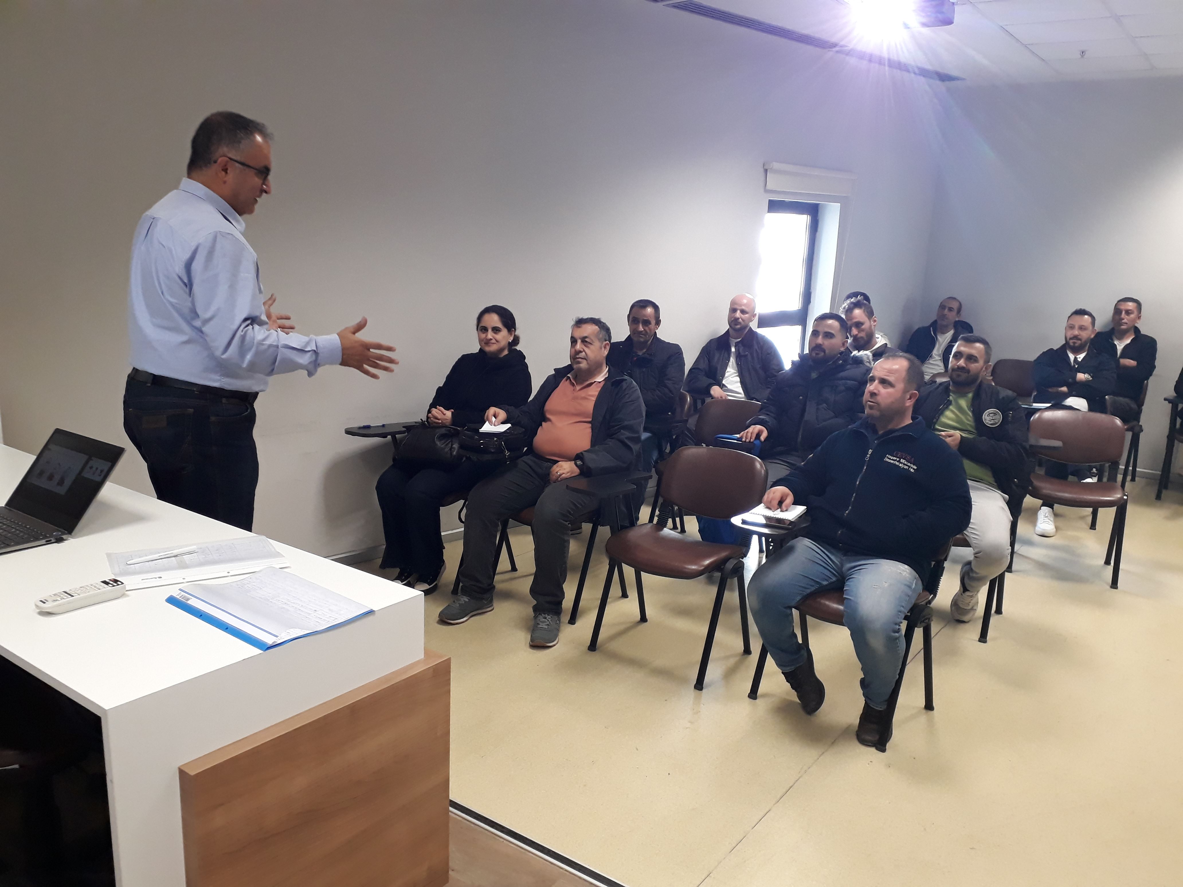 BİYOSİDAL ÜRÜN UYGULAYICI GÜNCELLEME EĞİTİMİ BAŞARIYLA TAMAMLADIK
