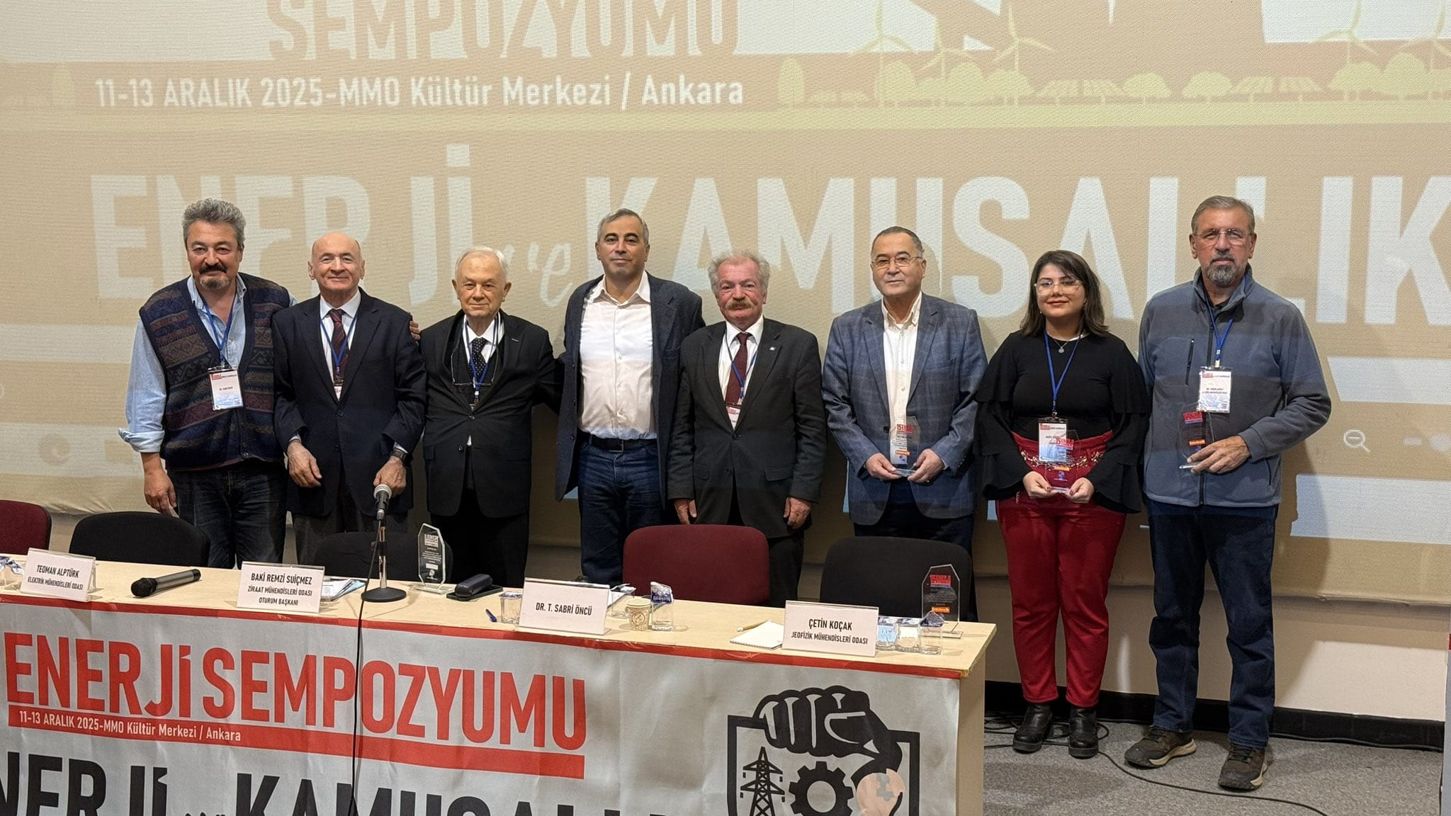 TMMOB XV. ENERJİ SEMPOZYUMU GERÇEKLEŞTİRİLDİ