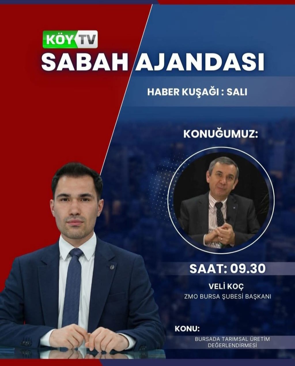 KÖY TV-“SABAH AJANDASI" PROGRAMI
