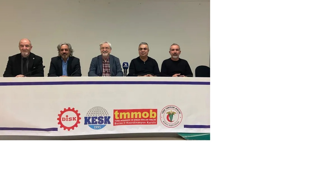 BURSA MUHALİF: BURSA'DA EMEK VE MESLEK ÖRGÜTLERİNDEN AÇIKLAMA: SEFALET POLİTİKALARINI KABUL ETMİYORUZ- 07.01.2026