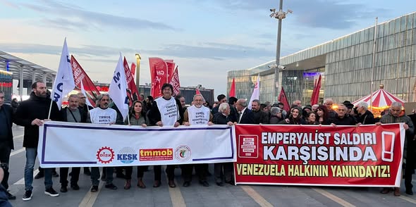 BASIN AÇIKLAMASI: ABD’NİN VENEZUELA’YA YÖNELİK EMPERYALİST SALDIRILARINI KINIYORUZ!