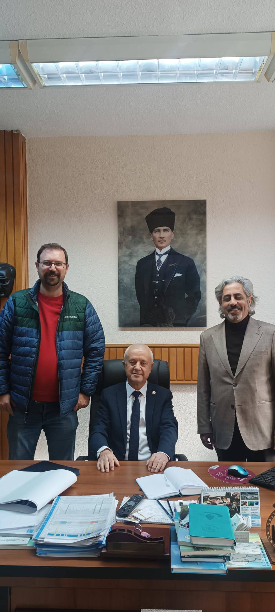 D.S.İ 1. BÖLGE MÜDÜRLÜĞÜNDEKİ ÜYELERİMİZİ ZİYARET ETTİK.