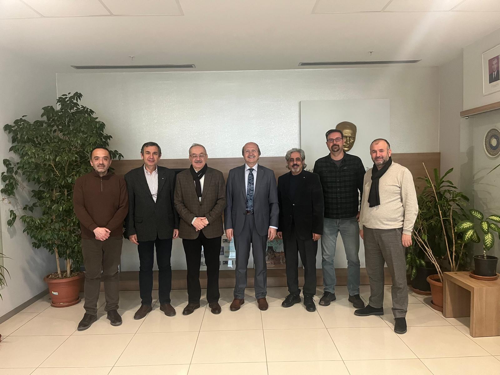 TÜRK PARLAMENTERLER BİRLİĞİ ŞUBEMİZİ ZİYARET ETTİ.