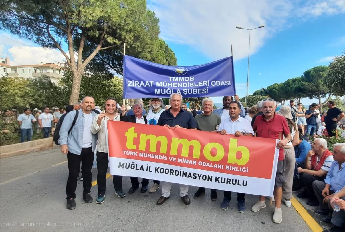 MUĞLA “HAKLARIMIZDAN VAZGEÇMİYORUZ, TOPRAĞIMIZI VERMİYORUZ” MİTİNGİ