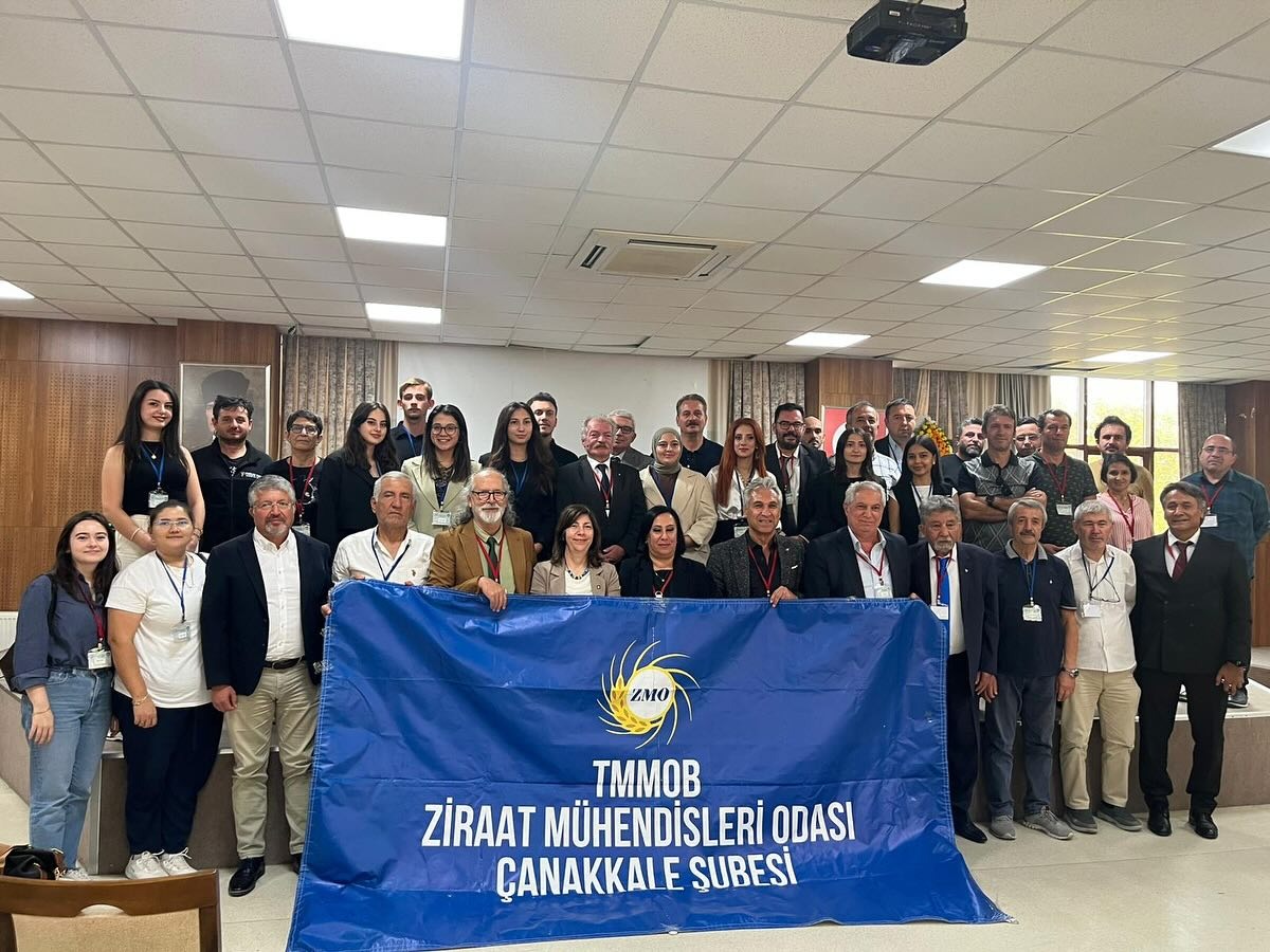 ÇANAKKALE’DE ZİRAAT MÜHENDİSLERİ SEMPOZYUMU VE ÇALIŞTAYI DÜZENLENDİ