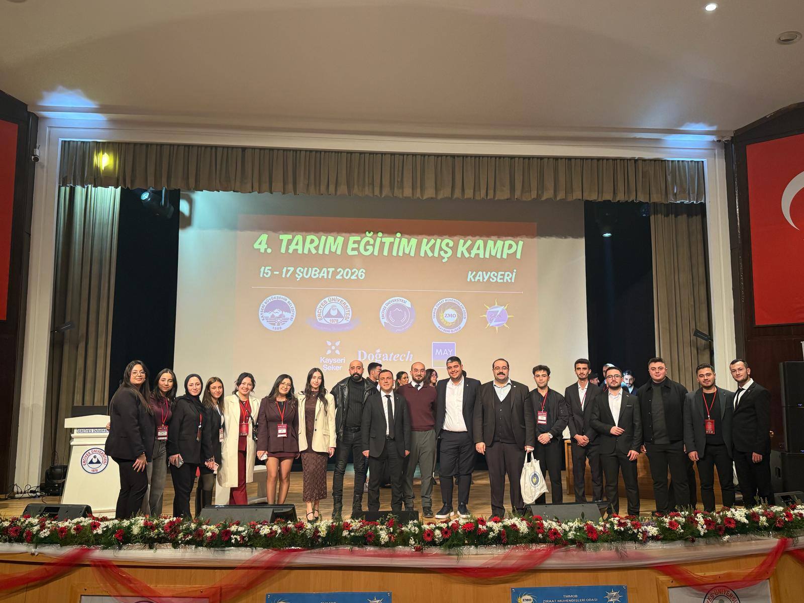 ZMO GENÇ TEMSİLCİLERİMİZ KAYSERİ 4. TARIM EĞİTİM KIŞ KAMPINDAYDI