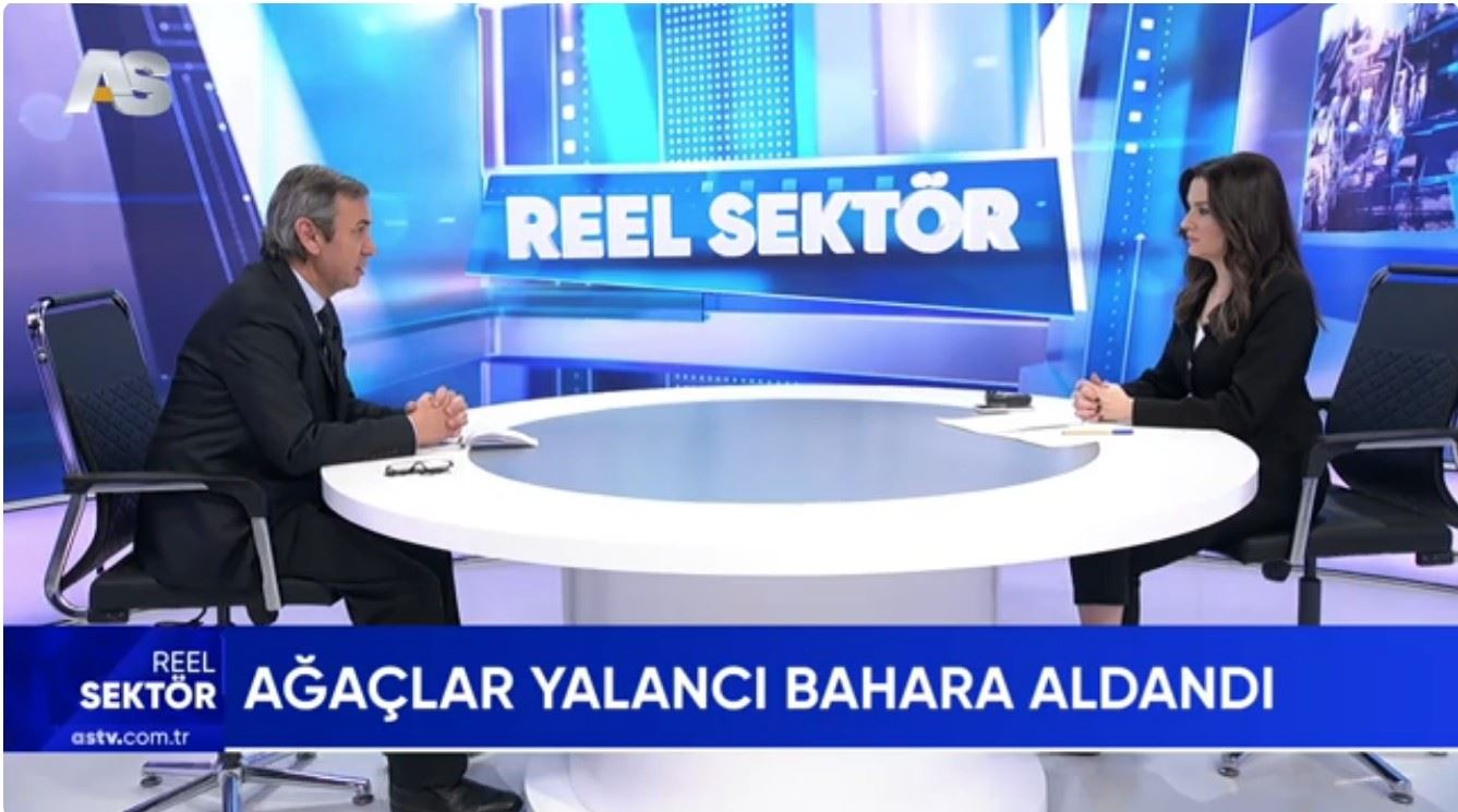 ŞUBE BAŞKANIMIZ VELİ KOÇ AS TV’DE YAYINLANAN REEL SEKTÖR PROGRAMINA KONUK OLDU