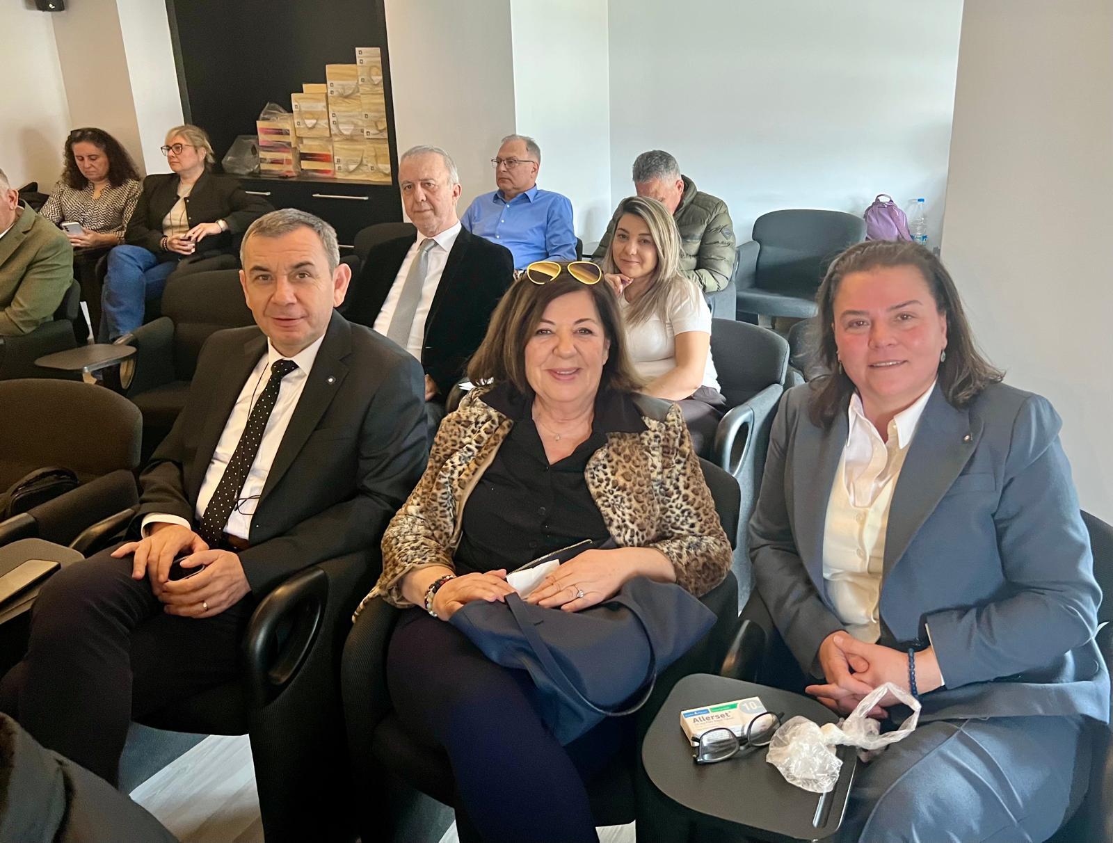 ANKARA’DA ŞUBE BAŞKANLARIYLA YAPILAN TOPLANTIYA KATILDIK