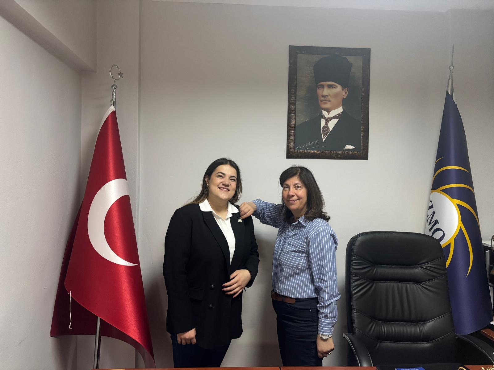 YENİ ÜYE ROZET TAKDİMİ VE ESKİŞEHİR ŞUBEMİZ HAKKINDA BİLGİ PAYLAŞIMI. 