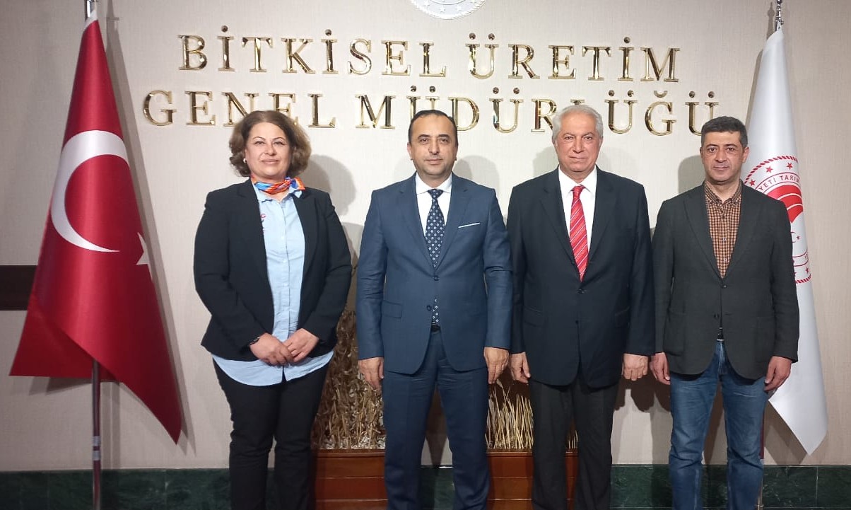 TARIM VE ORMAN BAKANLIĞI BİTKİSEL ÜRETİM GENEL MÜDÜRÜ SAYIN UĞUR ERDEM’İ ZİYARET ETTİK