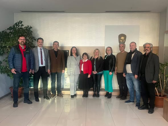 TMMOB GIDA MÜHENDİSLERİ ODASI BURSA ŞUBESİ ŞUBEMİZİ ZİYARET ETTİ.