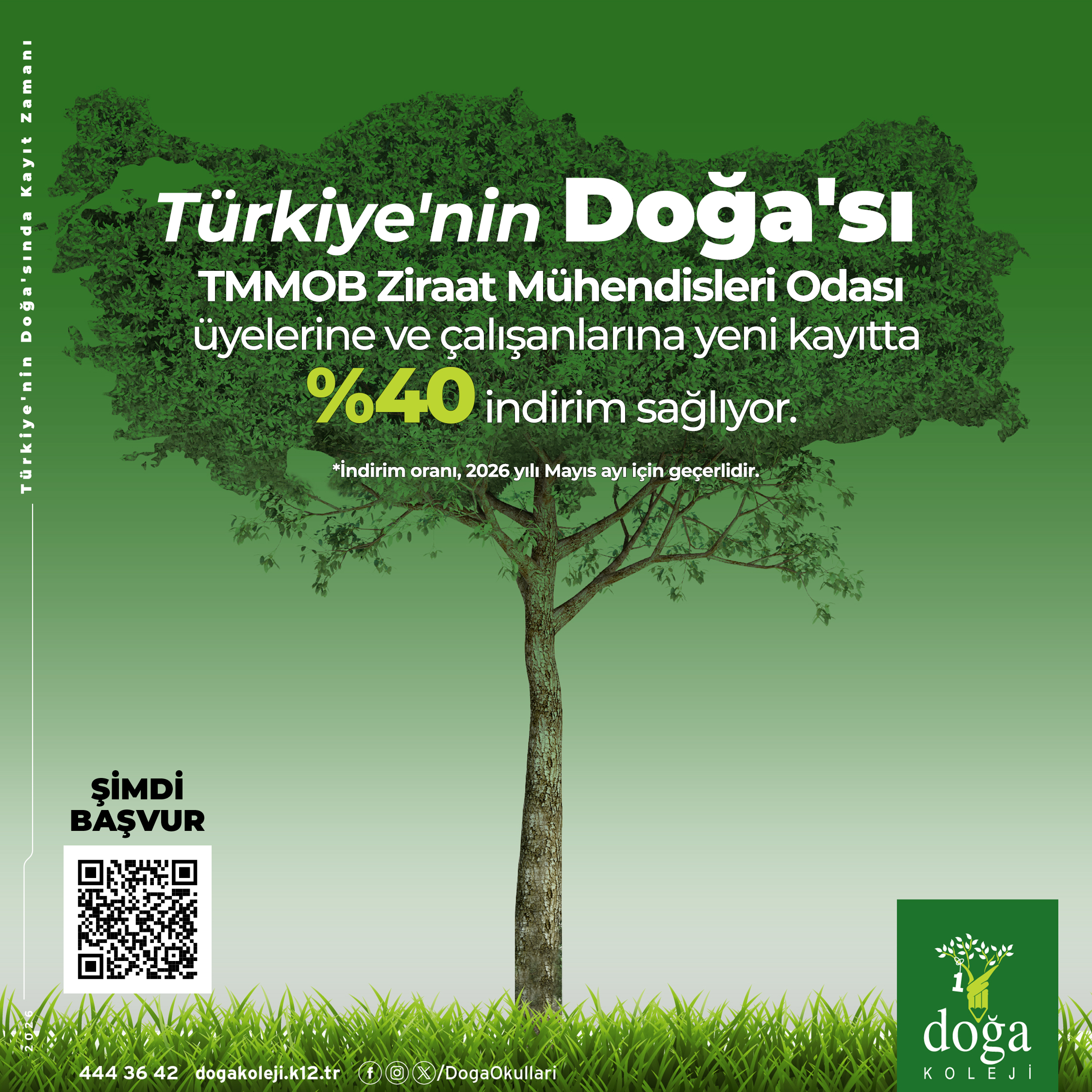 ŞUBEMİZ İLE DOĞA KOLEJİ ARASINDA İNDİRİM SÖZLEŞMESİ İMZALANDI
