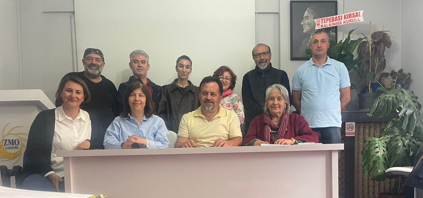 TEPEBAŞI KIRSAL KALKINMA KURULU ŞUBEMİZE TEBRİK ZİYARETİNDE BULUNDU. 