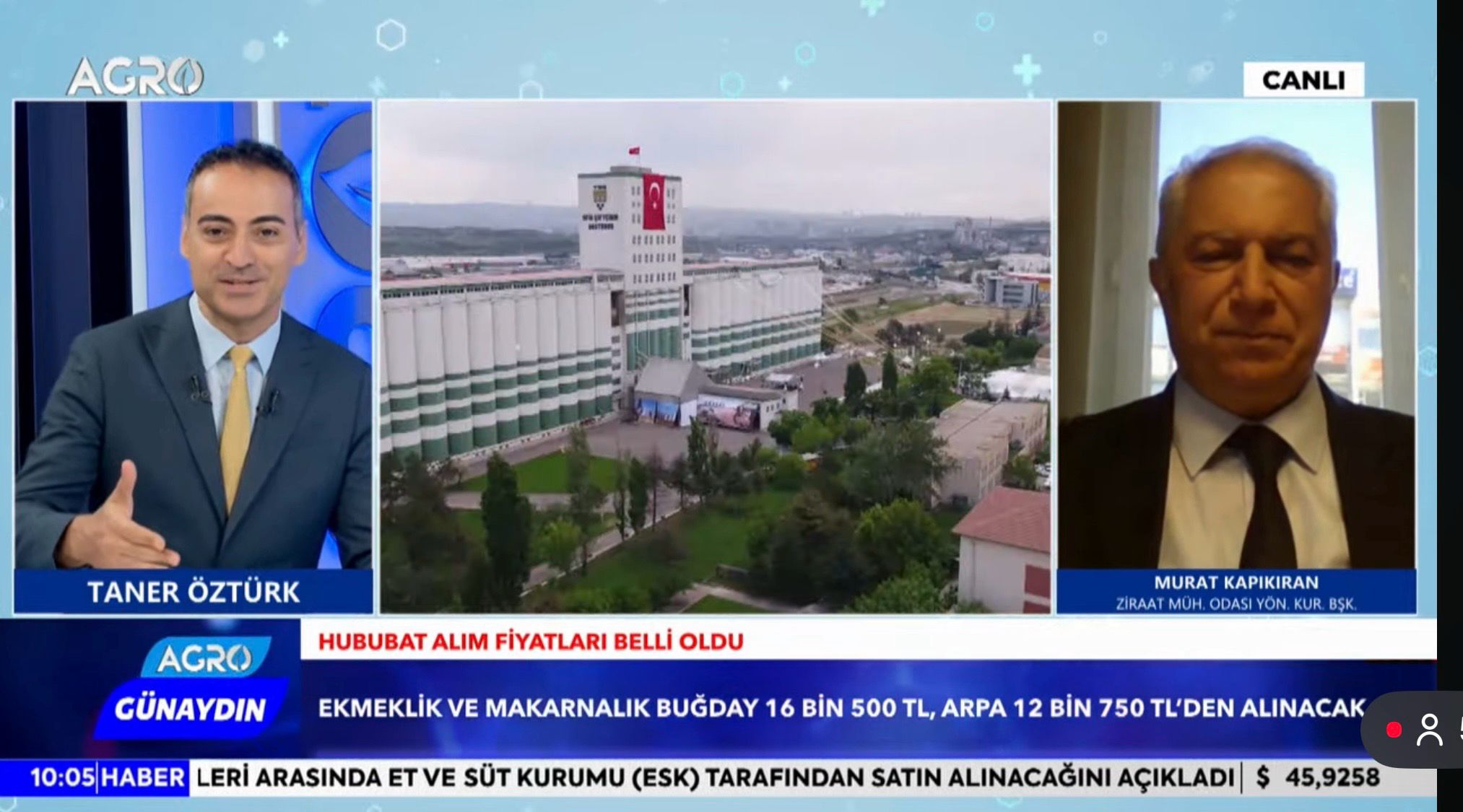 AGRO TV – “AGRO GÜNAYDIN” PROGRAMI