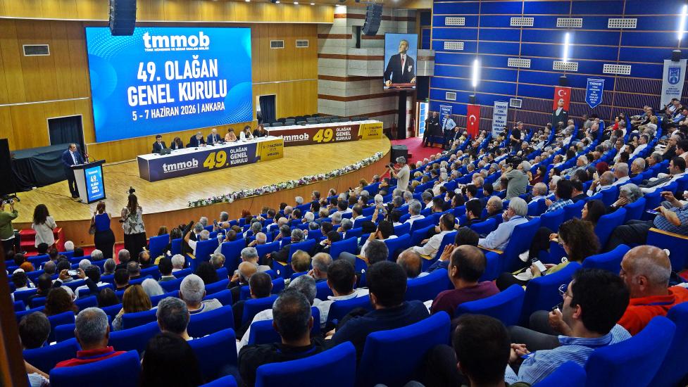 TMMOB 49. OLAĞAN GENEL KURULU GERÇEKLEŞTİRİLDİ