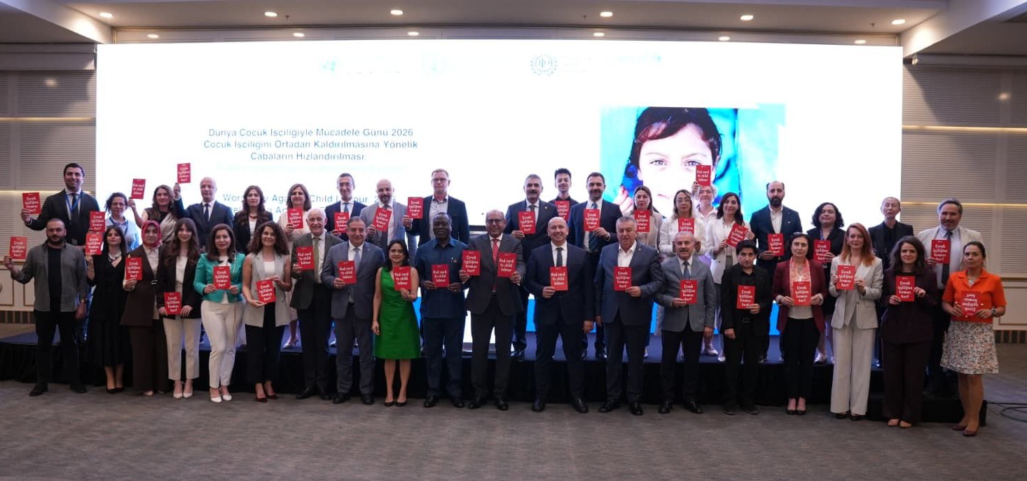 “ÇOCUK İŞÇİLİĞİNİN ORTADAN KALDIRILMASINA YÖNELİK ÇABALARIN HIZLANDIRILMASI: TAAHHÜTTEN ENTEGRE VE KOORDİNELİ EYLEME” TOPLANTISINA KATILDIK