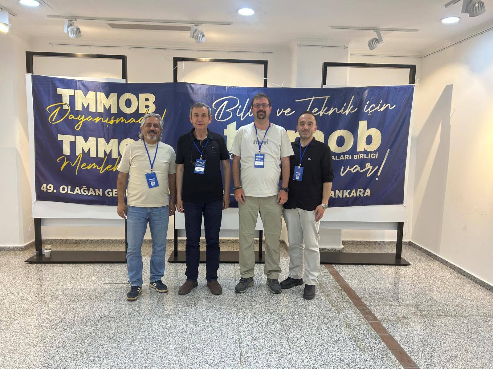 TMMOB 49. OLAĞAN GENEL KURULUNA KATILDIK.