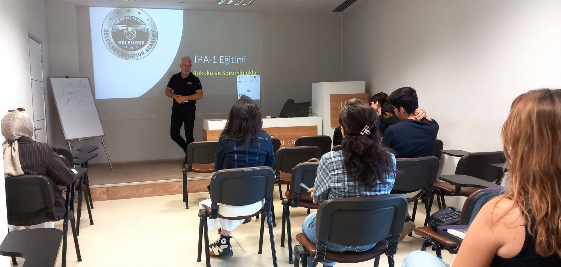 İHA-1 TİCARİ PİLOT LİSANS EĞİTİMİ DÜZENLEDİK.