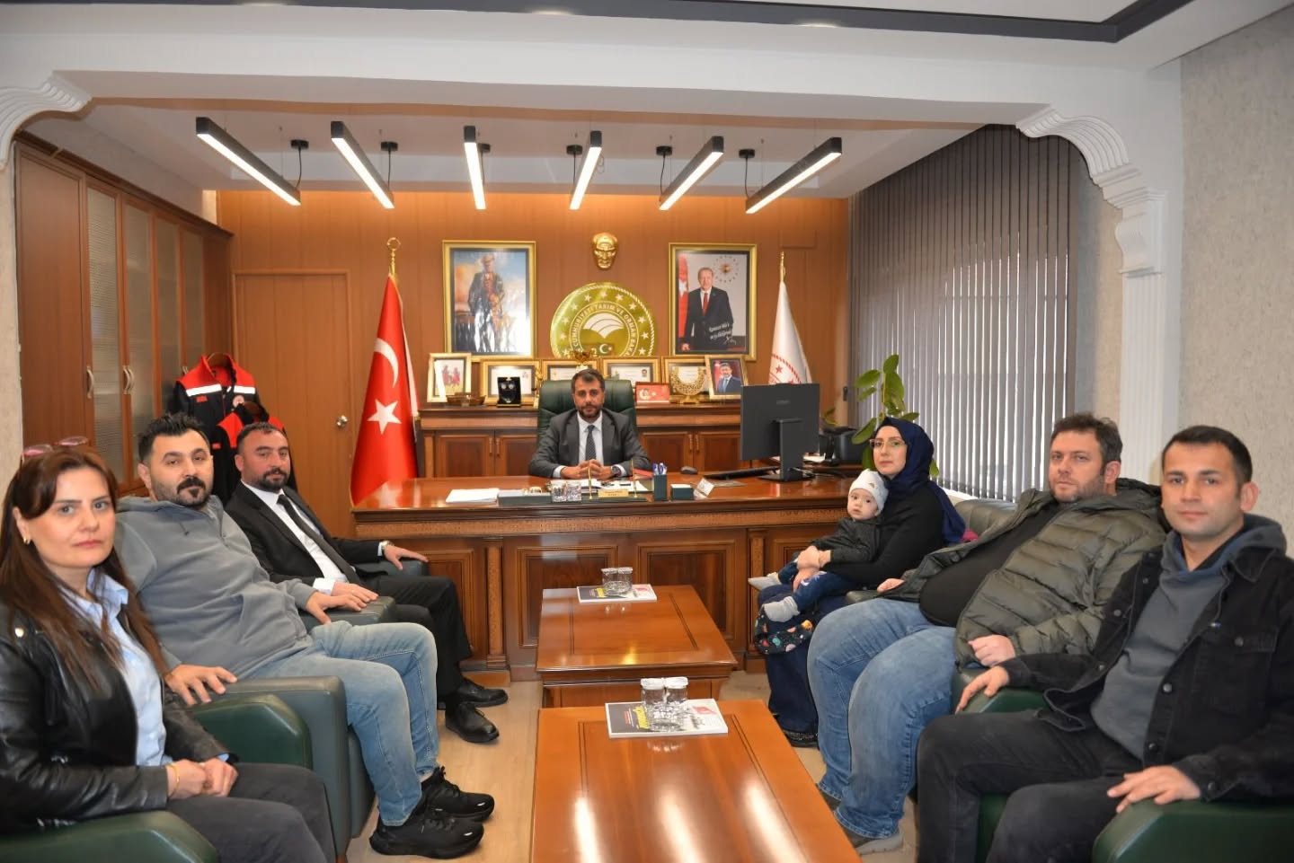 KAHRAMANMARAŞ İL TARIM MÜDÜRÜ SAYIN RAMAZAN BİLİR’İ ZİYARET ETTİK.