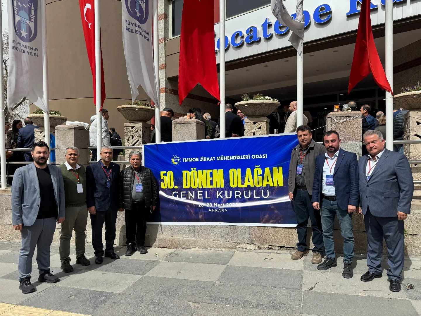 ZİRAAT MÜHENDİSLERİ ODASI KAHRAMANMARAŞ ŞUBESİ OLARAK ODAMIZIN 50. OLAĞAN GENEL KURULUNA KATILDIK.