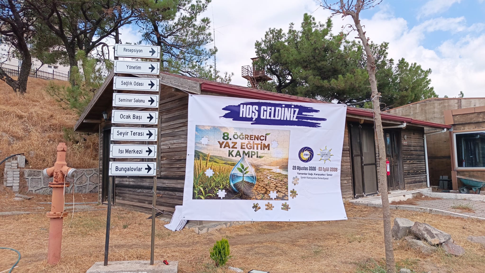 TMMOB ZİRAAT MÜHENDİSLERİ ODASI 8. ÖĞRENCİ YAZ EĞİTİM KAMPI’NDA İLK GÜN