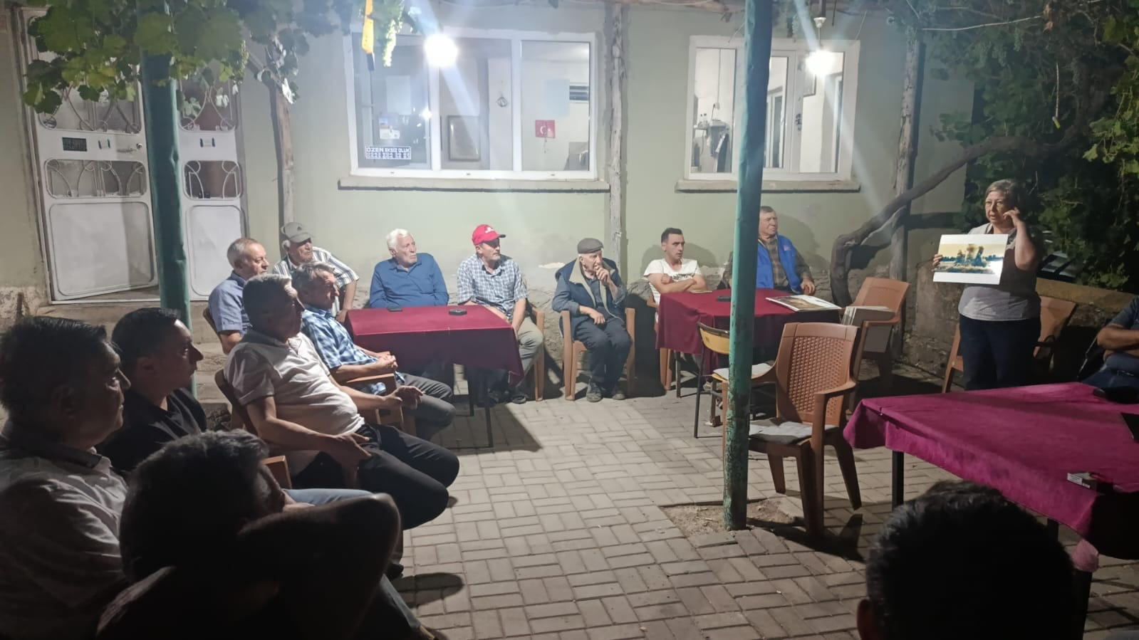 BEYLİKOVA İLÇESİ KIZILCAÖREN VE OKÇU MAHALLE HALKININ NTE HK. BİLGİLENDİRİLMESİ 