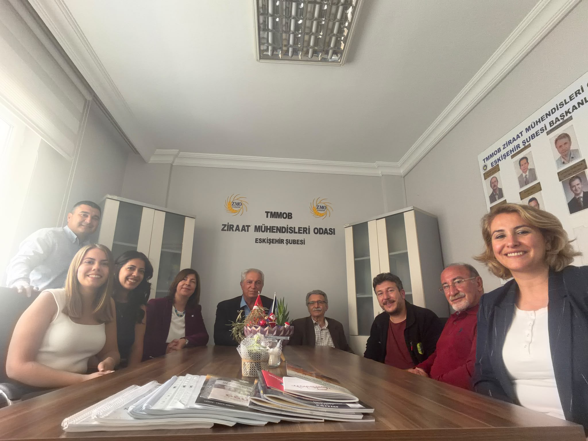 ODA YÖNETİM KURULU BAŞKANIMIZ MURAT KAPIKIRAN, ESKİŞEHİR ŞUBEMİZİ ZİYARET ETTİ