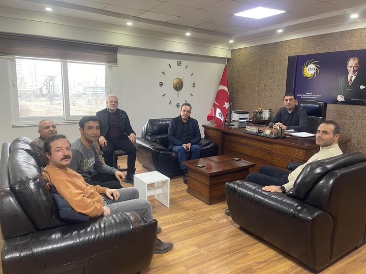 DSİ 15. BÖLGE MÜDÜRLÜĞÜ'NÜN ŞUBEMİZE ZİYARETİ