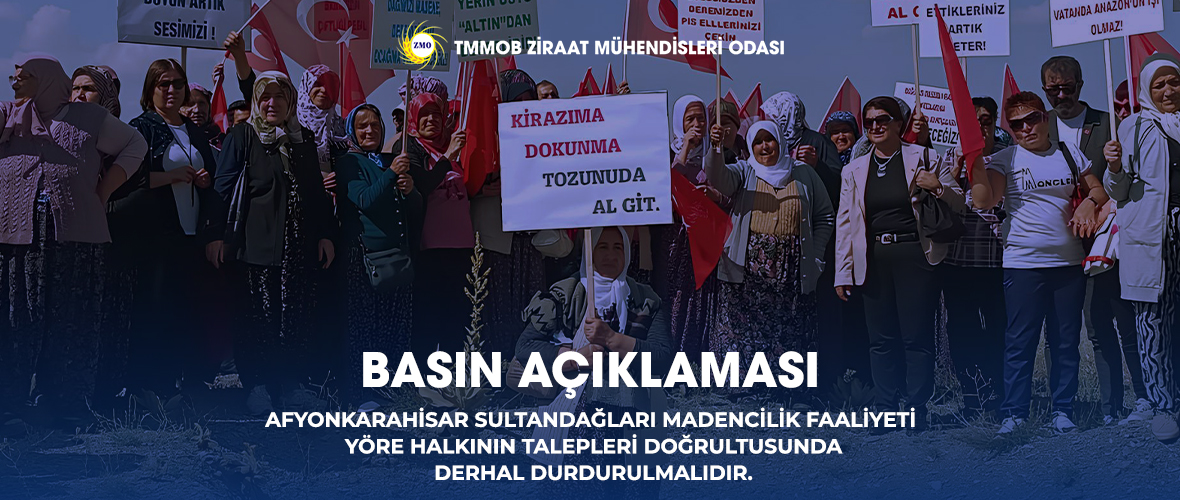 AFYONKARAHİSAR SULTANDAĞLARI MADENCİLİK FAALİYETİ  YÖRE HALKININ TALEPLERİ DOĞRULTUSUNDA  DERHAL DURDURULMALIDIR.