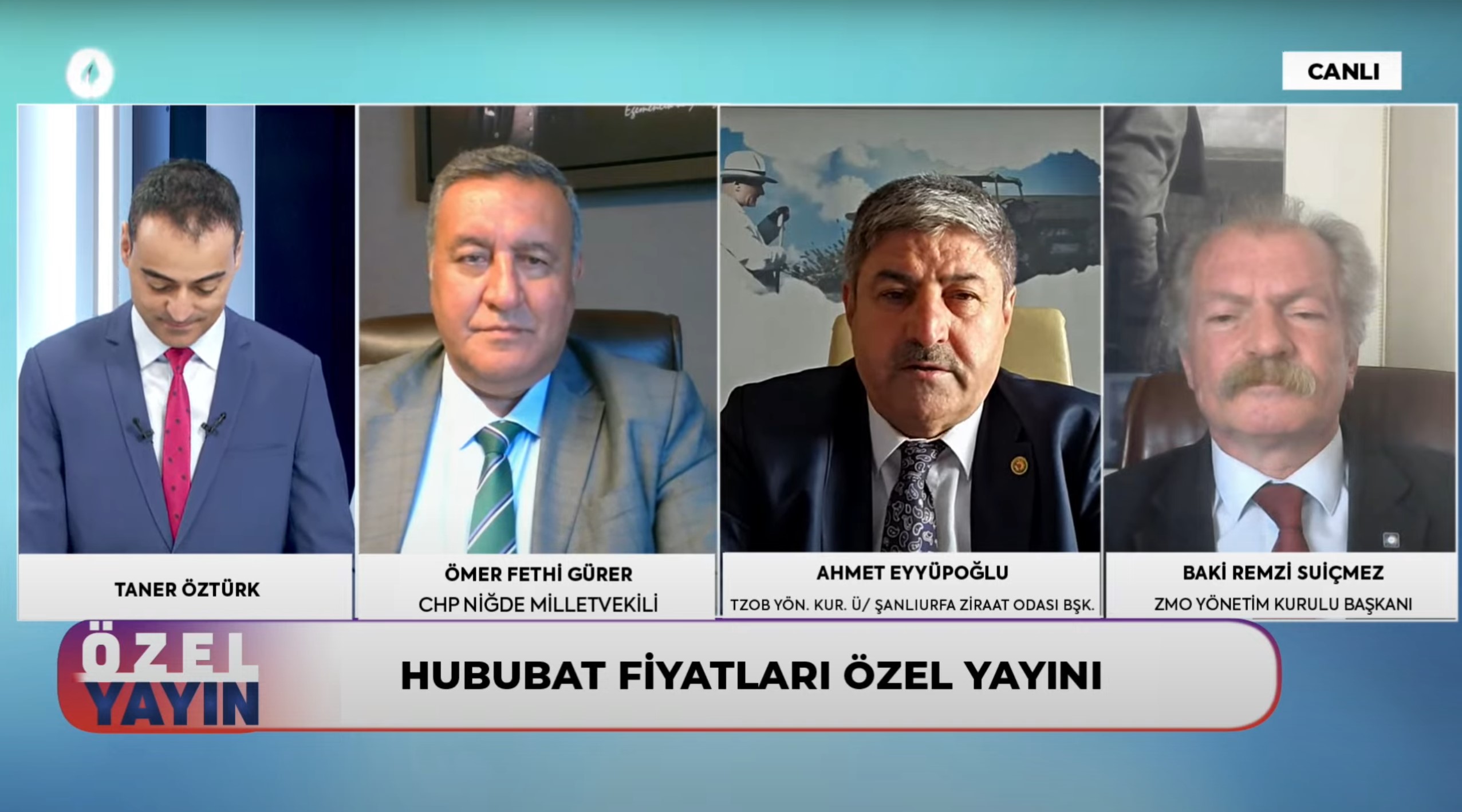 AGRO TV- “HUBUBAT FİYATLARI ÖZEL YAYINI”