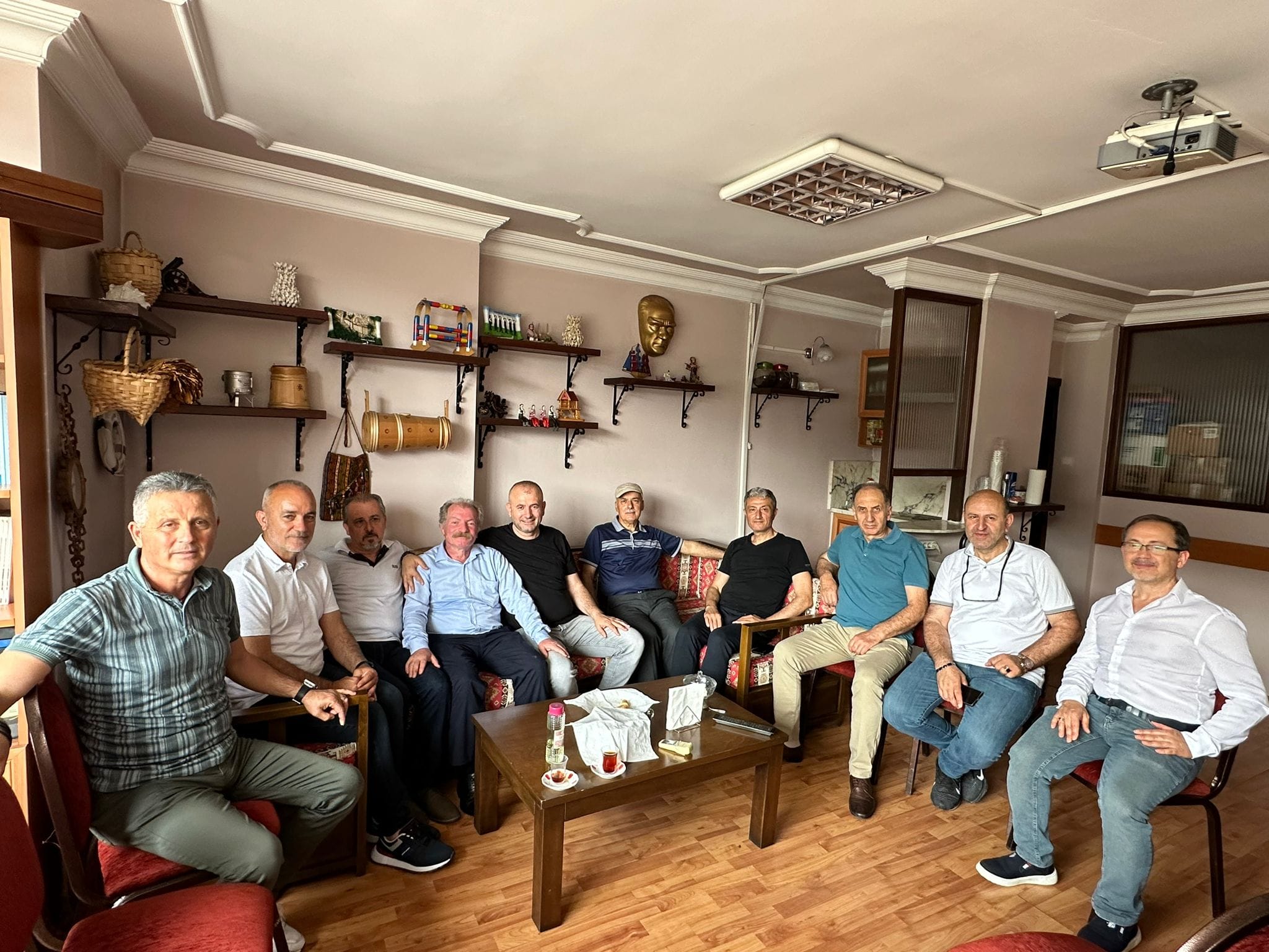 TRABZON ŞUBEMİZDE ÜYELERİMİZLE BAYRAMLAŞMA