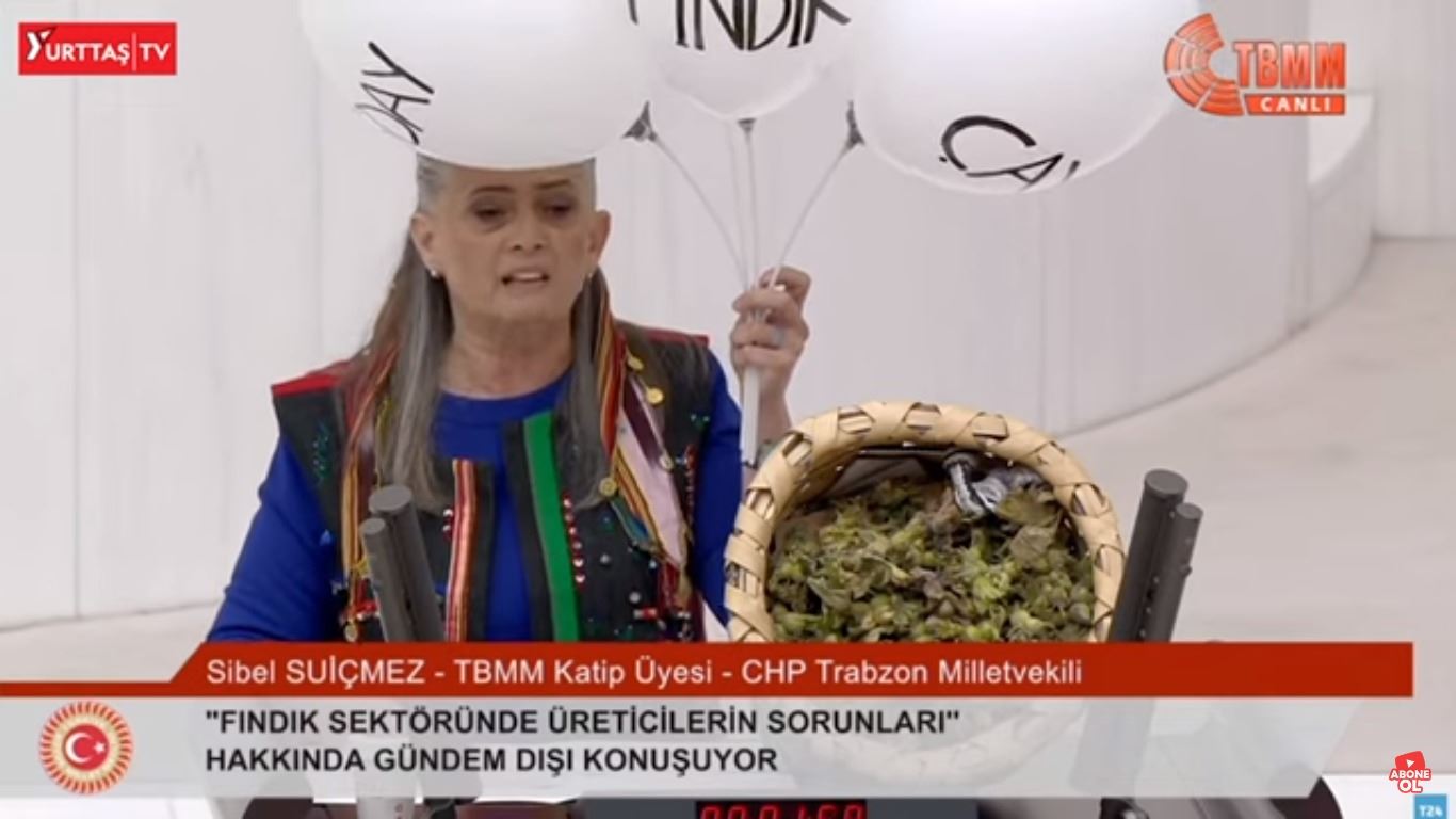 CHP TRABZON MİLLETVEKİLİ SİBEL SUİÇMEZ, ODA’MIZIN FINDIK ALIM FİYATI AÇIKLAMASINI PAYLAŞTI