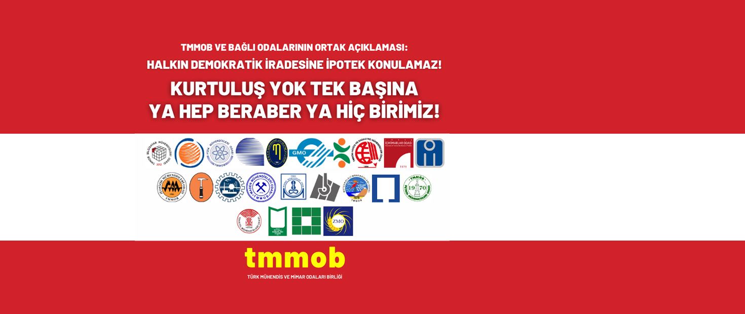 HALKIN DEMOKRATİK İRADESİNE İPOTEK KONULAMAZ! KURTULUŞ YOK TEK BAŞINA YA HEP BERABER YA HİÇ BİRİMİZ!